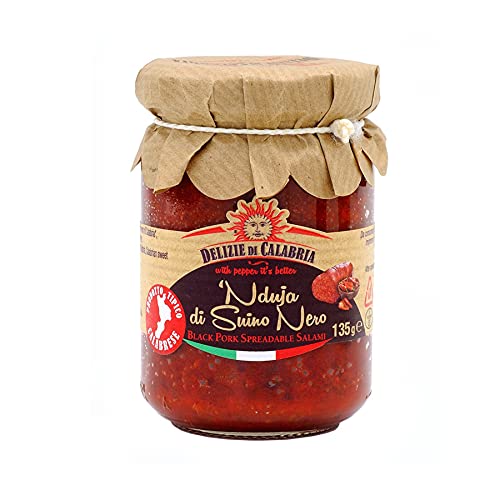 'Nduja von Schwarzem Schwein 135 gr von Delizie di Calabria