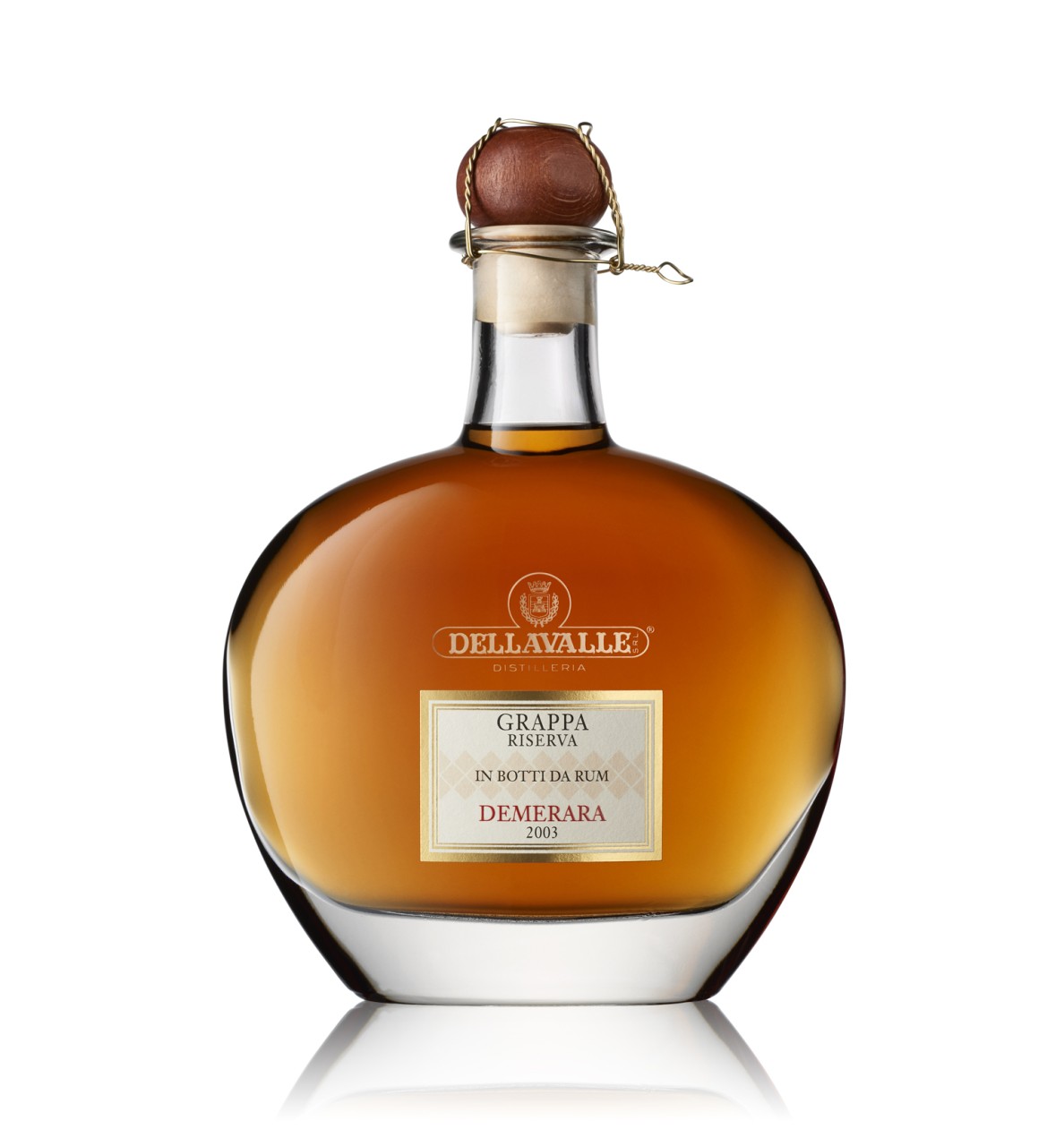 Dellavalle Grappa Affinata in Botti da Rum 0,7 l von Dellavalle Grappa