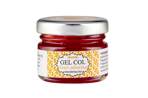 Dellich Create Gel Colour Lebenmittelfarbe auf Wasserbasis, 25g (Eigelb, 25g) von Dellich create