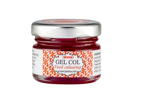 Dellich Create Gel Colour Lebenmittelfarbe auf Wasserbasis, 25g (Orange, 25g) von Dellich create