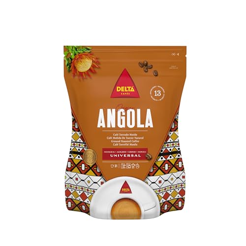 Delta Gemahlener Röstkaffee aus Angola für Espressomaschine oder Beutel 250g von Delta Cafés