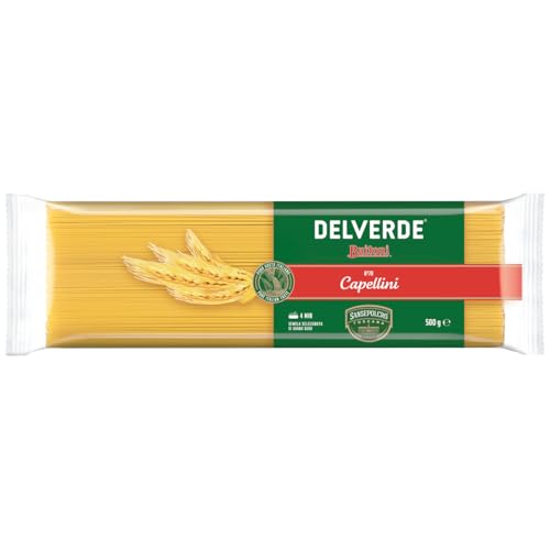 Delverde Capellini 70 dünne Spaghetti aus Hartweizengrieß 500g von Delverde