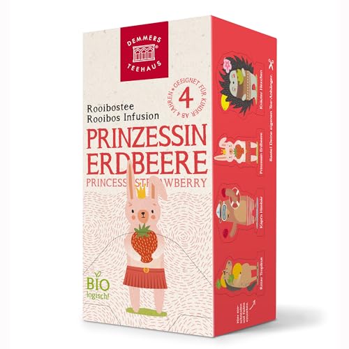 BIO Quick-T® KIDS Prinzessin Erdbeere Tee von Demmers Teehaus von Demmers Teehaus