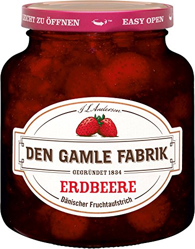 Den Gamle Fabrik - Fruchtaufstrich Erdbeere - 380g von Den Gamle Fabrik