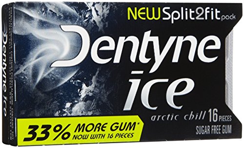 Dentyne Ice S/F Arctic Chill Gum, geteilt, 16 Stück (9 Stück) von Dentyne