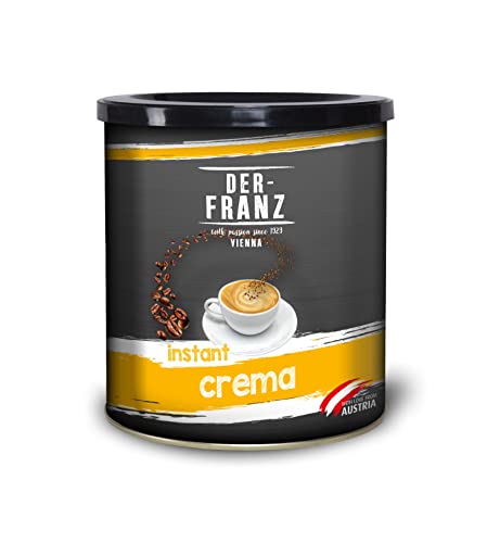 Der-Franz Crema Instant-Kaffee, Intensität 4/5, 100% Arabica, 200 g von Der-Franz