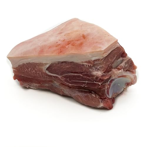 DER PFARÖLLER Oberpfälzer Schäufele vom Schwein – Ca. 1,2 kg – Ganzes Schäuferl – Zartes Schweinefleisch, perfekt für Schweinebraten – Traditionelles Gericht aus der Oberpfalz – Saftig und aromatisch von Der Pfaröller