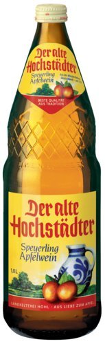 Der alte Hochstädter Speyerling Apfelwein 6 x 1 l, inkl. 0,90 € Pfand, MEHRWEG von Der alte Hochstädter