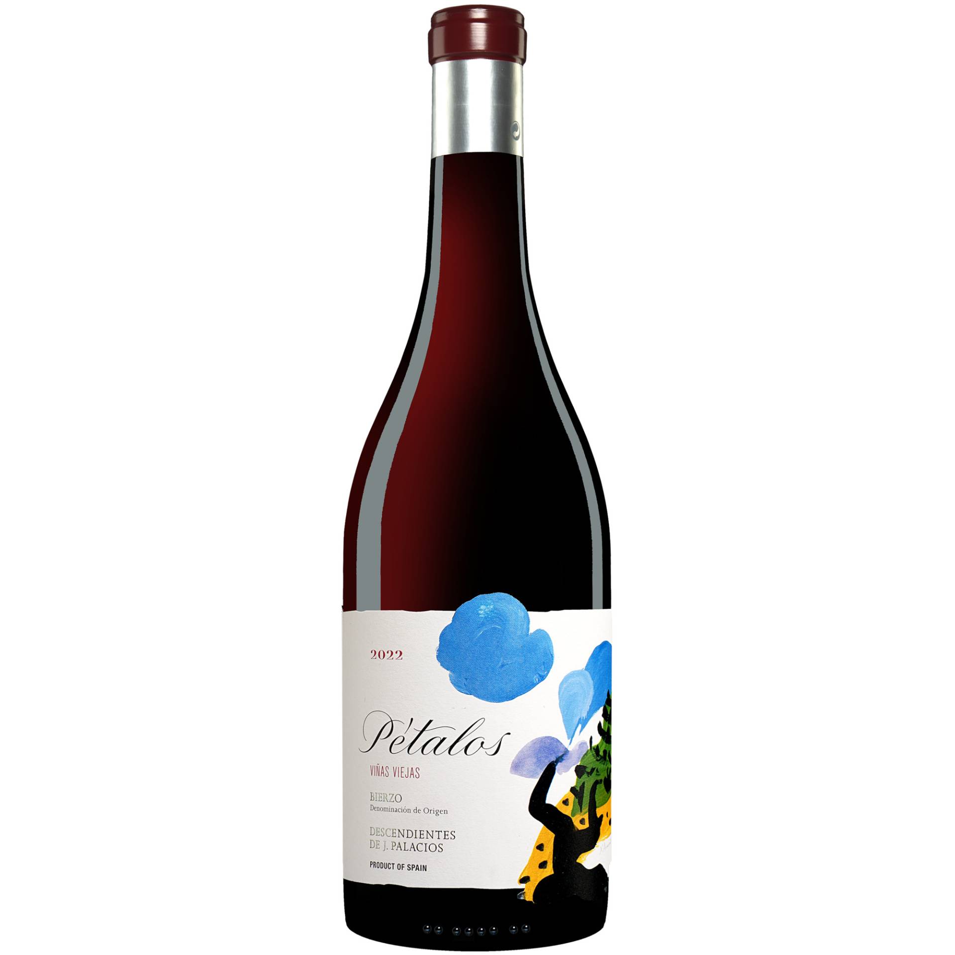 Palacios Bierzo »Pétalos« 2022  0.75L 13.5% Vol. Rotwein Trocken aus Spanien von Descendientes de J. Palacios