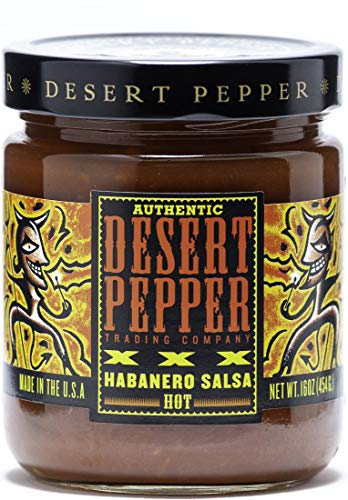 Desert Pepper - Aller natürliche heiße Salsa XXX Habanero - 16 Unze. von Desert Pepper