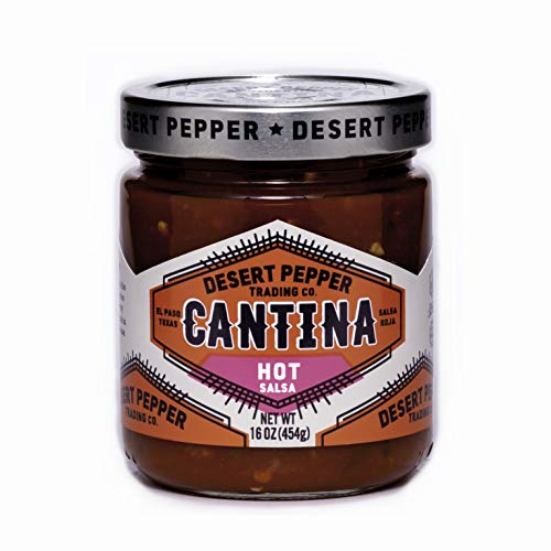 Desert Pepper Trading Company Cantina Salsa, Hot Red, 473 ml von Desert Pepper