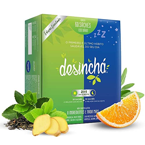 Teemischung - Desinchá Dia 30 Beutel + Desinchá Noche 30 Beutel von Desinchá