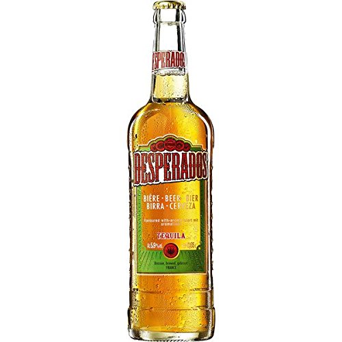 12 Flaschen Desperados Orginal a 0,65l incl. 1,80€ Mehrweg Pfand Bier Flavoured with Tequilla von Desperados