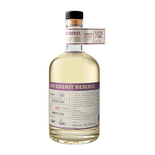 Gin Siderit Cask Juniper Reserve 70 cl von Destilería Siderit