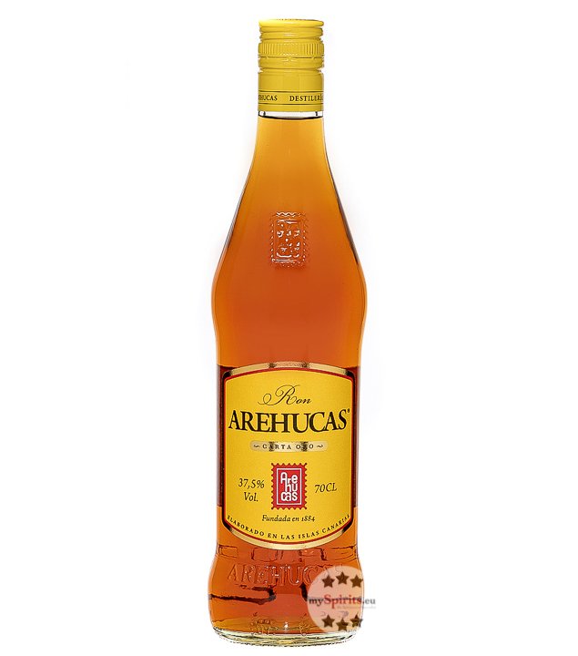 Arehucas Carta Oro Rum (37,5 % Vol., 0,7 Liter) von Destilerías Arehucas