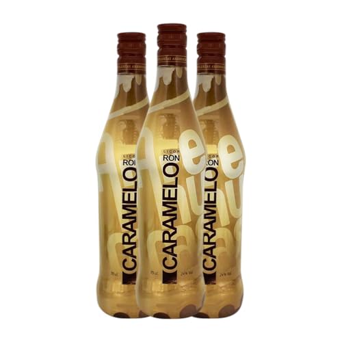 Rum Arehucas Caramelo Gran Canaria 70 cl (Karton mit 3 Flaschen von 70 cl) von Destilerías Arehucas