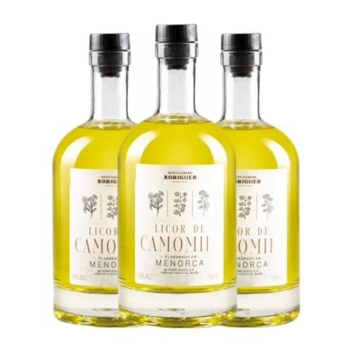 Liköre Xoriguer Gin Camomila 70 cl (Karton mit 3 Flaschen von 70 cl) von Destilerías Xoriguer