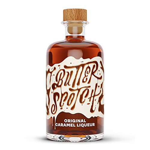 Butterscotch Karamell Likör I Original Caramel Liqueur 20% Vol. (1 x 0.5 l) I Vegan von Butterclub