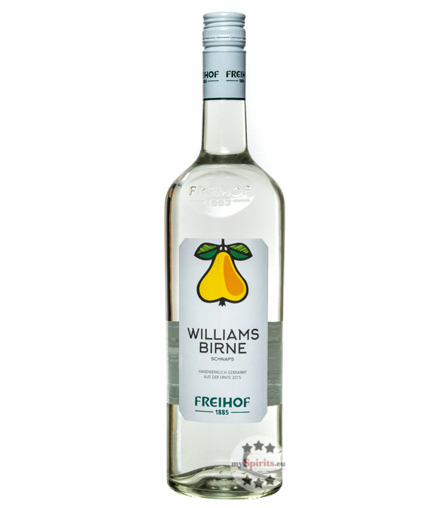 Freihof Williams Birnen Schnaps  (38 % vol., 1,0 Liter) von Destillerie Freihof