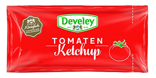 DEVELEY Tomaten Ketchup, 200er Pack (200 x 15 ml) von Develey