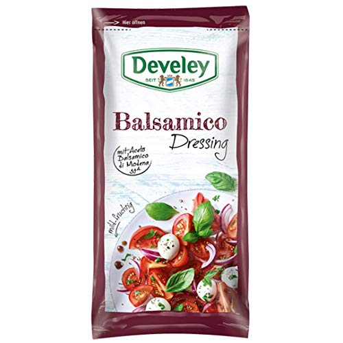 Develey Balsamico Dressing mit Aceto Balsamico di Modena g.g.A 14x 75 ml Beutel von Develey