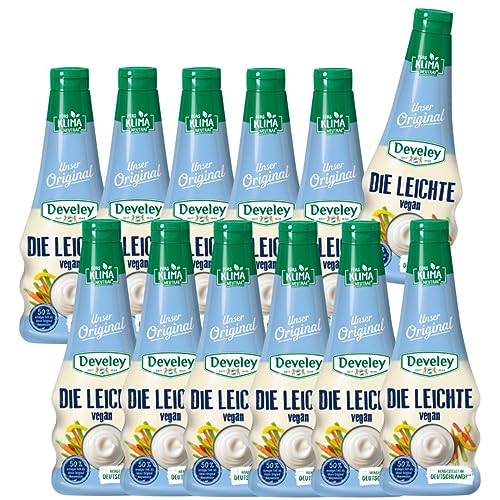 Develey - Die Leichte vegane Salatcreme - 12x 500 ml von Develey