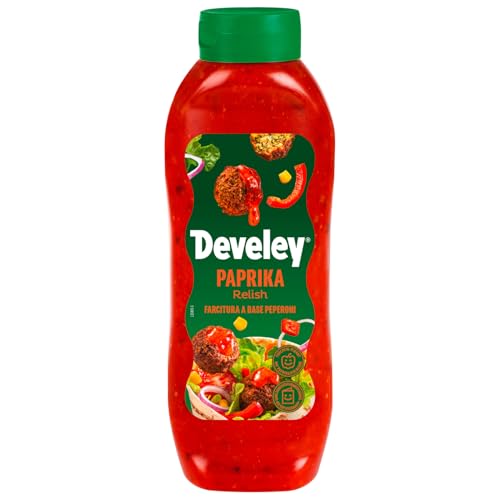 Develey Paprika Relish 875 ml Plastikflasche von Develey