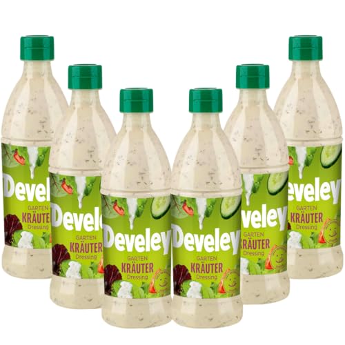 Develey - Salatliebe Dressings - 6er Pack (6 x 500 ml) (Kräuter) von Develey