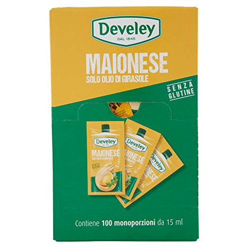 EINZELDOSIS MAYONNAISE PACKUNG MIT 100 BEUTELN MIT 15 ML DEVELEY von Develey