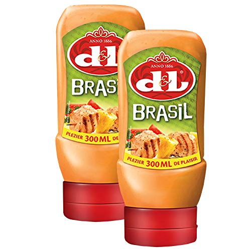 Devos Lemmens D & L BRASIL Sauce 2x 300ml (600ml) - mit süßem Aroma, Tomaten, Ananas von Devos Lemmens D & L