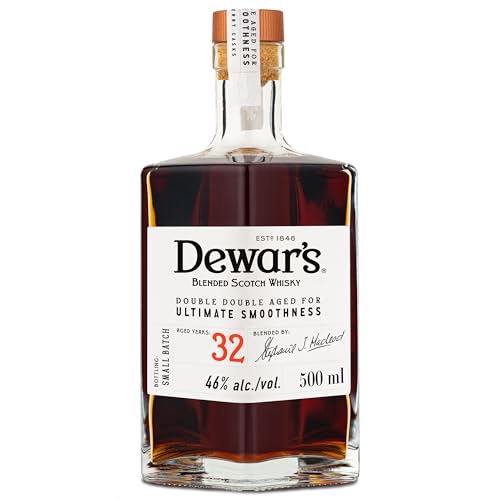 Dewar's 32 Years Old Double Double Aged Blended Scotch Whisky 46% Vol. 0,5l in Geschenkbox von Dewar's