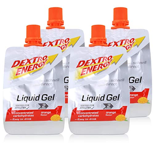 Dextro Energy Liquid Gel Orange 60ml (4er Pack) von Dextro Energy