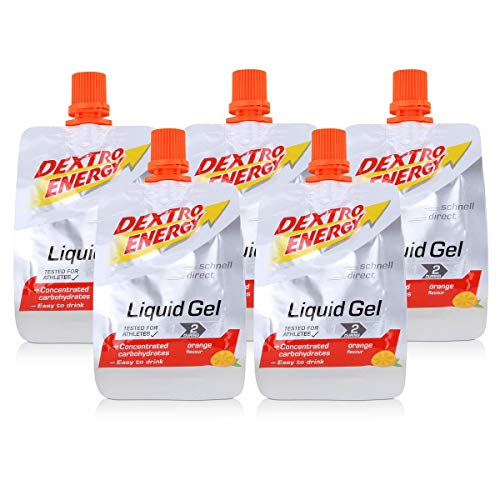 Dextro Energy Liquid Gel Orange 60ml (5er Pack) von Dextro Energy
