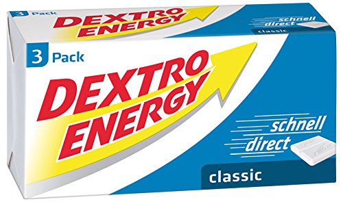 Dextro Energy Traubenzucker Classic, 3er-Würfel - 138g - 2x von Dextro Energy