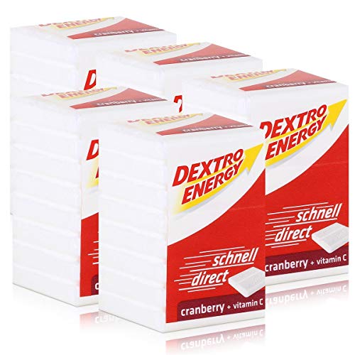 Dextro Energy Traubenzucker Cranberry 46g (5er Pack) von Dextro Energy