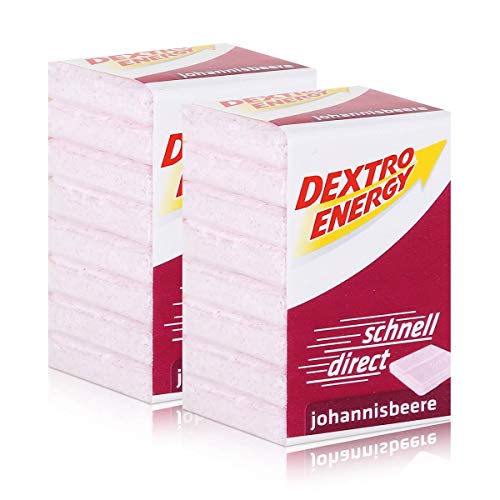 Dextro Energy Traubenzucker Johannisbeere 46g (2er Pack) von Dextro Energy