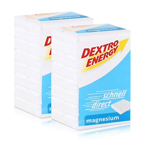 Dextro Energy Traubenzucker Magnesium 46g (2er Pack) von Dextro Energy