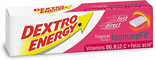 Dextro energy tablets singles tropical 47g von Dextro Energy