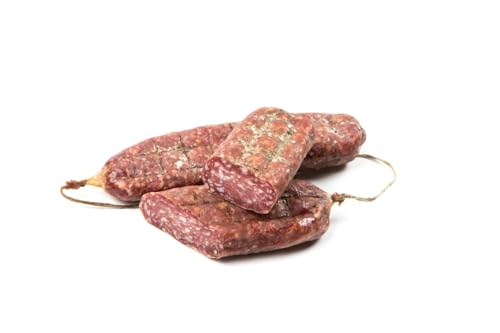 Salame Aquila 1,5 kg (3 x 500 g): Un unvergessliches Geschmackserlebnis aus den Abruzzen von Di Cintio