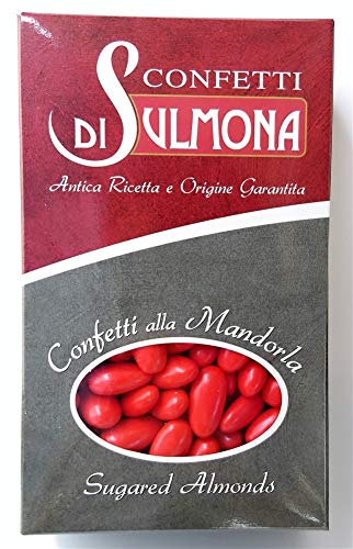 Confetti di Sulmona Klassisch mit rotem Mandel - 1000 g von Di Sulmona Confetti