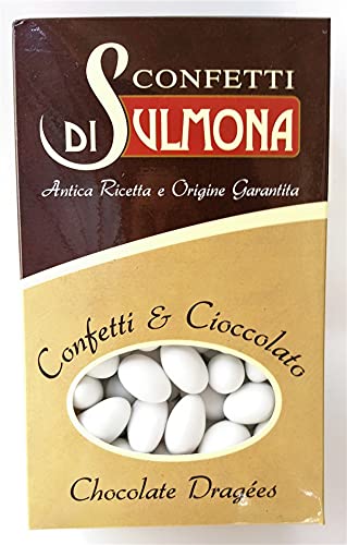 Dragées von Sulmona - Ciocomandorla, doppelte Schokolade, Weiß - 500 gr von Di Sulmona Confetti