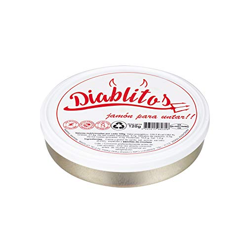 DIABLITOS - Schinkenpastete - Paté de Jamon, 120g von Diablitos