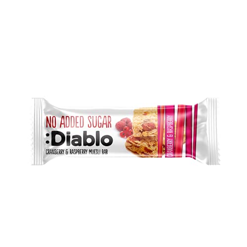 :Diablo No Added Sugar Cranberry&Raspberry Muesli Bar von Diablo