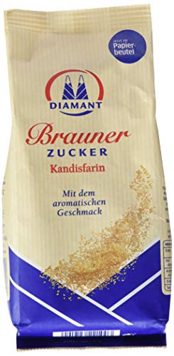 Diamant Brauner Zucker Kandisfarin, 12er Pack (12 x 500 g Packung) von Diamant