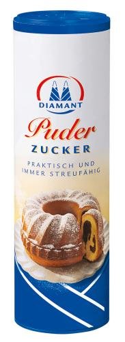 Diamant Puderzucker Streuer, 12er Pack (12 x 250 g Packung) von Diamant