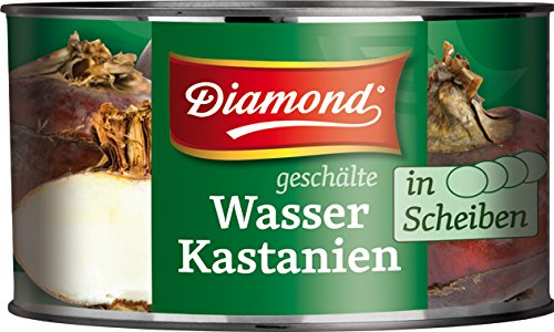 3er Pack DIAMOND Brand [3x 227g] Wasserkastanien in Scheiben von Diamond