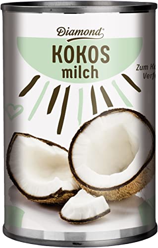 DIAMOND Kokosmilch 400ml Kokosnussmilch Coconut Milk [ 17-19% Fett ] von Diamond