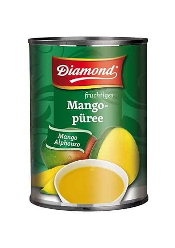 DIAMOND Mangopüree, feines Püree aus der Mango Alphonso, Obstkonserve in der Dose - 1 x 850 g von Diamond