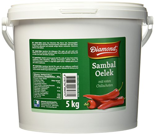 DIAMOND Sambal Oelek, sehr scharf, Packung, 5000 g von Diamond