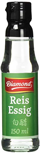 DIAMOND Reisessig 5% Säure, Essig zum Würzen und Verfeinern von Sushi Reis, Vegan - 1 x 150 ml von Diamond